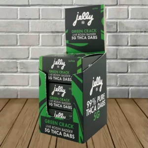 nyb jelly thca dabs 5g green crack sativa